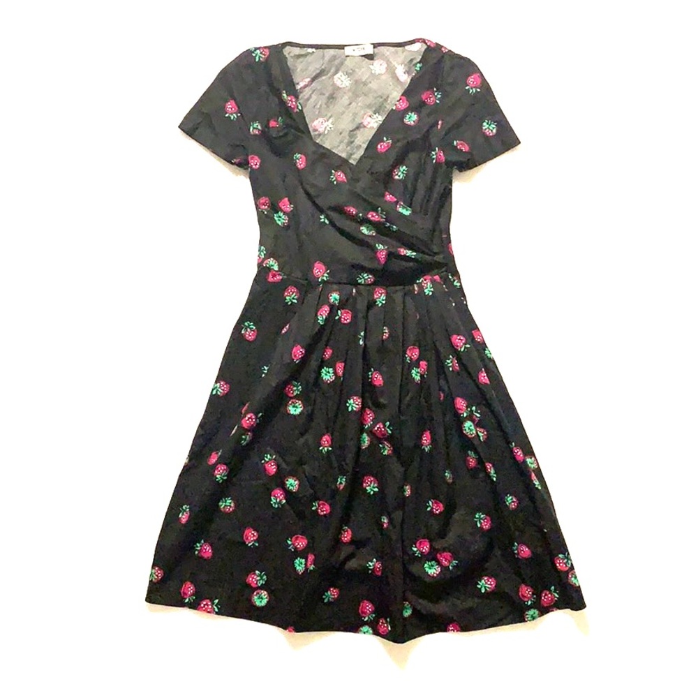 Moschino Chic n Cheap Black print dress Sz…